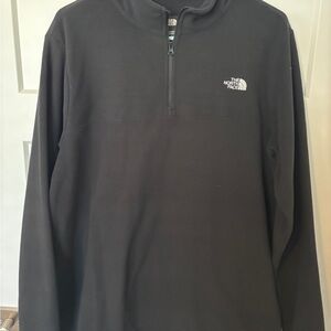 The North Face Black Half-Zip Fleece